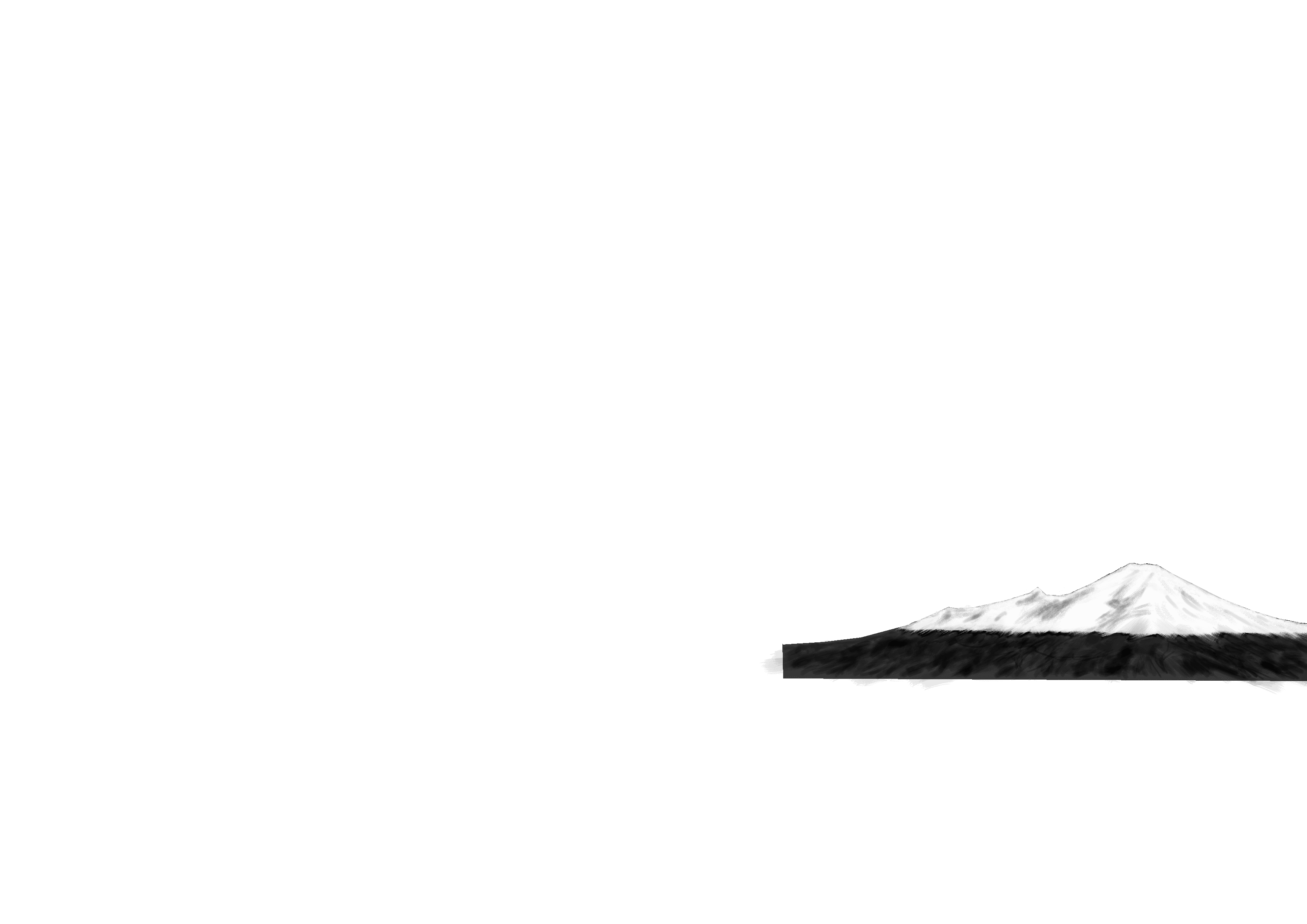 background city and mountain